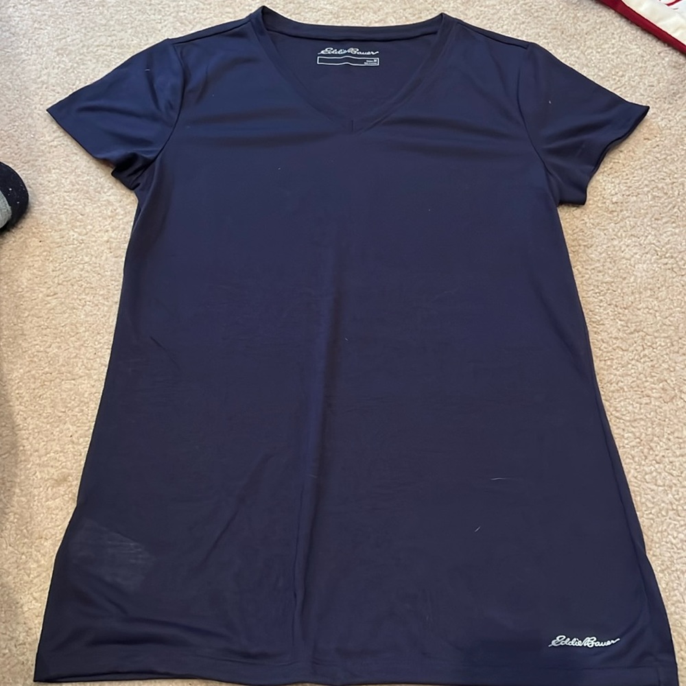 Eddie Bauer V Neck T shirt